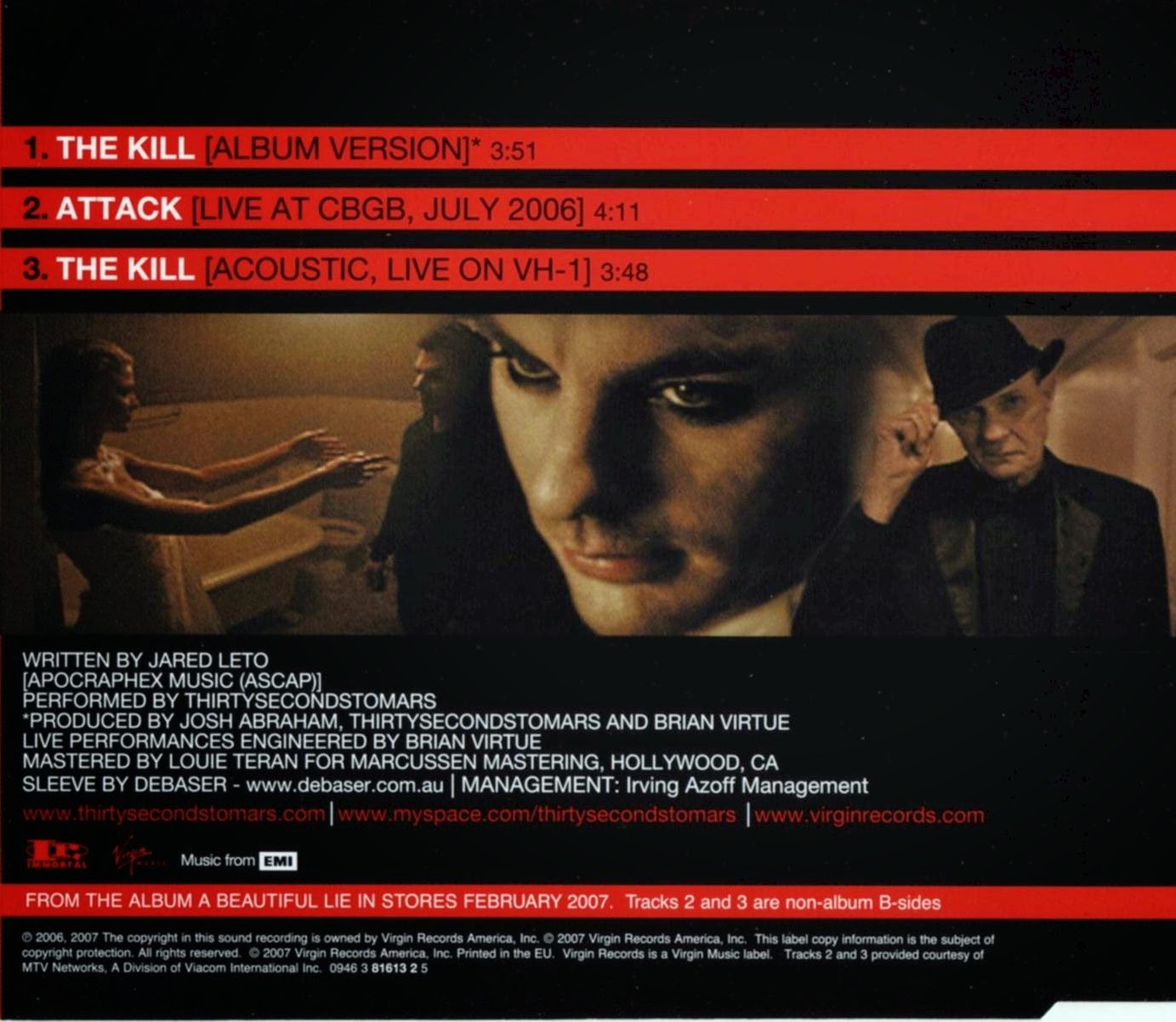 The Kill [Single] 30 Seconds To Mars